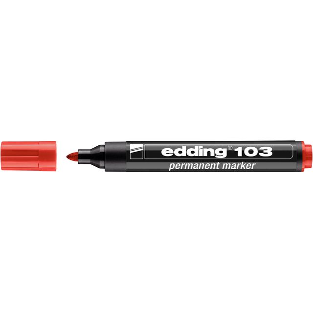 Edding - Filzstift 103 rund mittelrot
