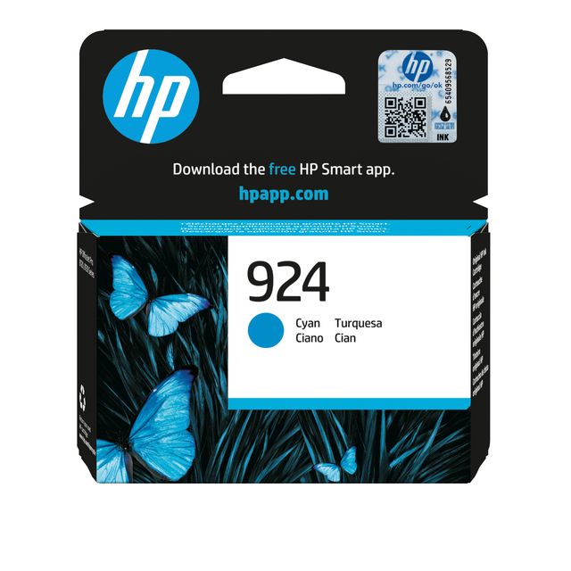 HP - Tintenpatrone 4k0u3ne 924 blau