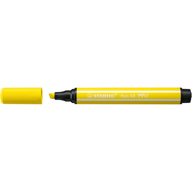 Stabilo - Filzstift Pen 68/24 Max zitronengelb | 5 Stück