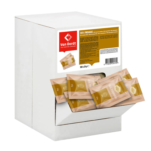 Van Oordt - Erdnussbutter 100 % 100x20 Gramm