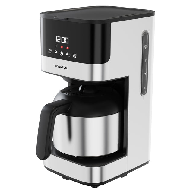 Inventum - Kaffeemaschine 1,2 Liter schwarz mit Edelstahl