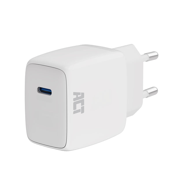 ACT - Ladegerät 35 W 1-Port USB-C weiß