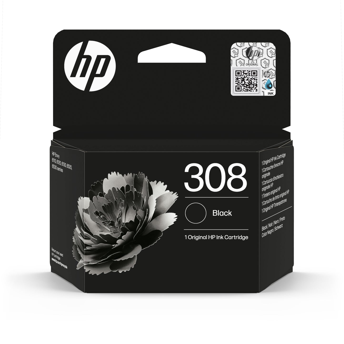 HP - Tintenpatrone 7fp21ue 308 schwarz