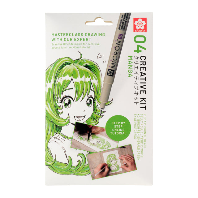 Sakura - Zeichenset Creative Kit Manga 6-teilig
