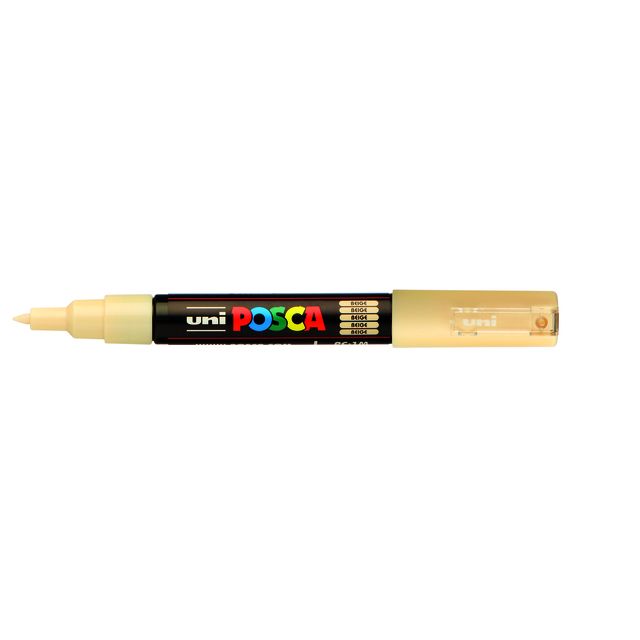 Posca - Paintmarker Uni PC1MC extra fein beige