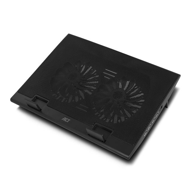ACT - Laptopständer 2 Positionen mit Lüfter 4-P-Nabe