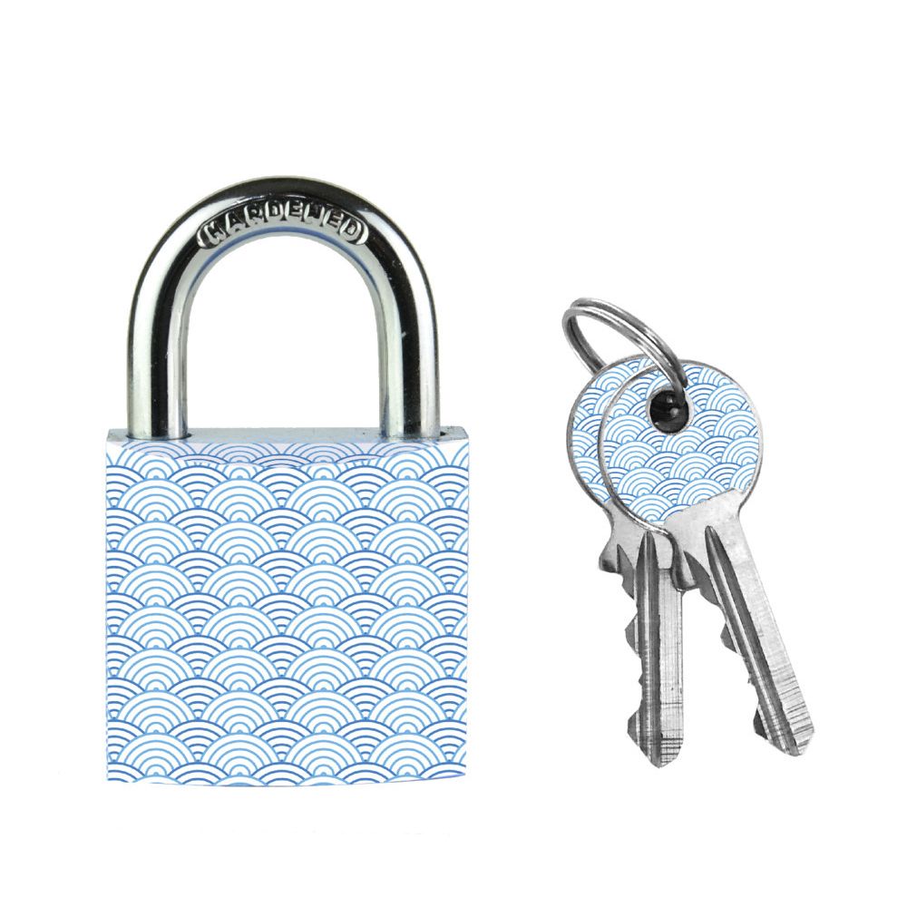 Master Lock - Vorhängeschloss Masterlock 30 mm Wellenmotiv