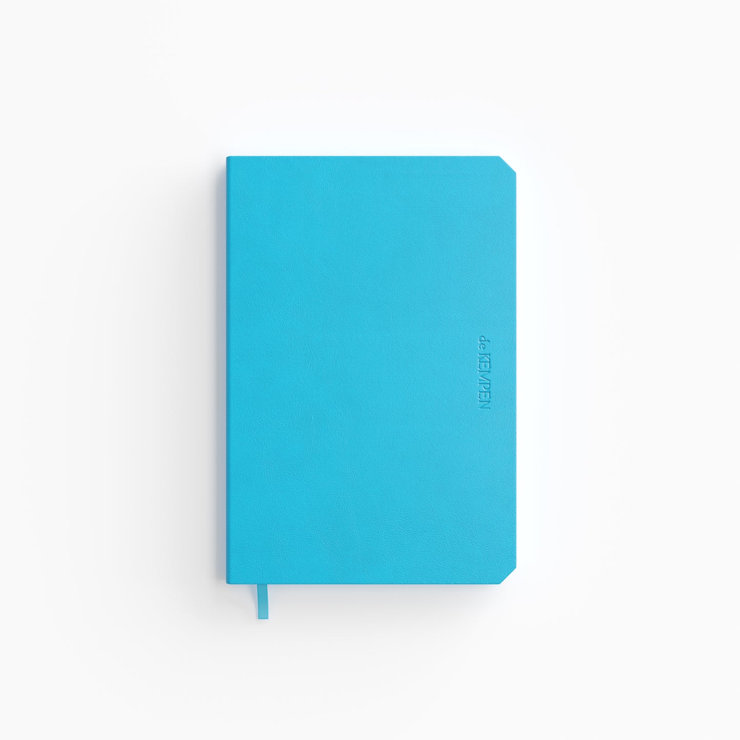 De KEMPEN - Notizbuch Limitless 110x160mm blanko 160 Seiten 90gr leuchtend blau