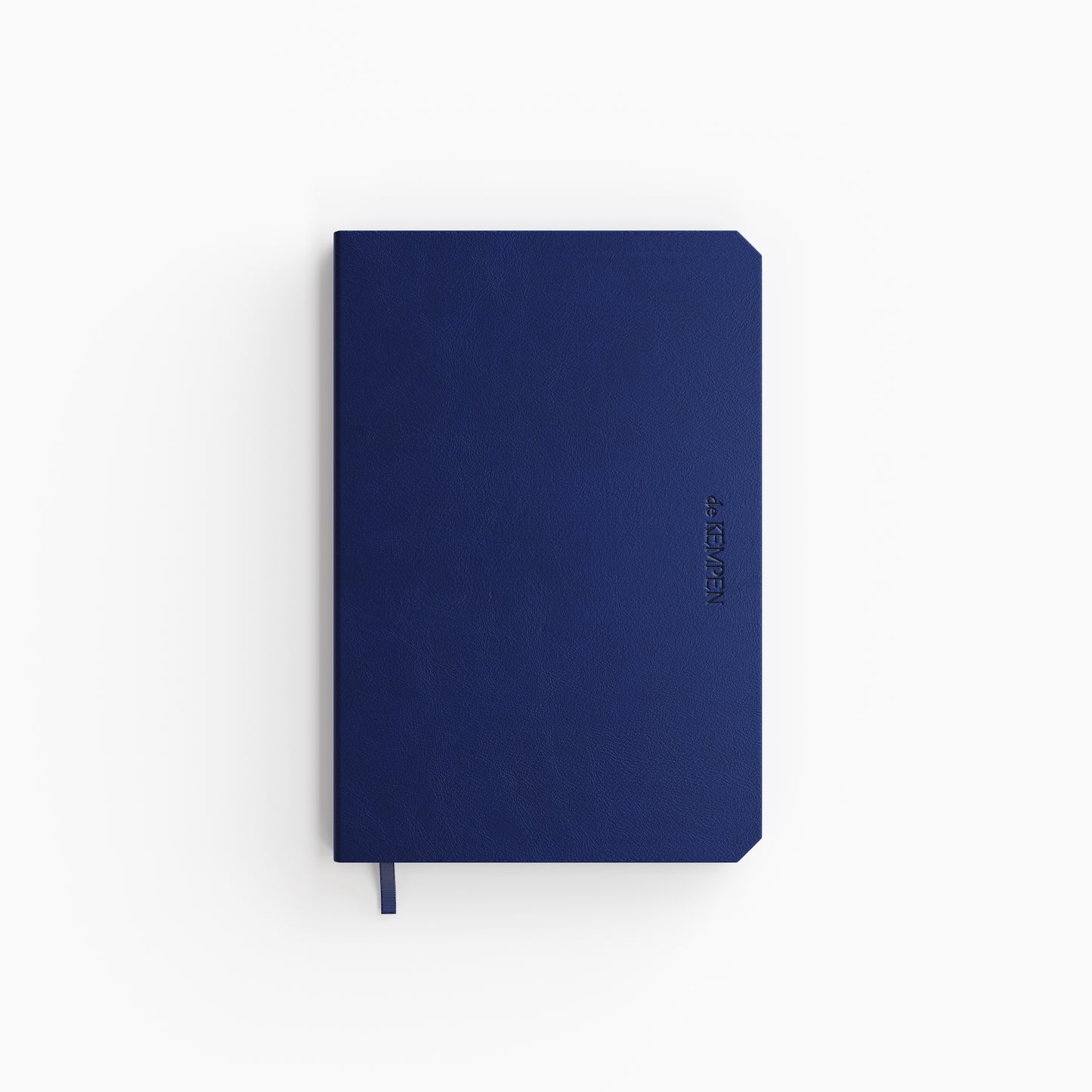 De KEMPEN - Notizbuch Silence 110x160mm Linie 160 Seiten 90gr dunkelblau