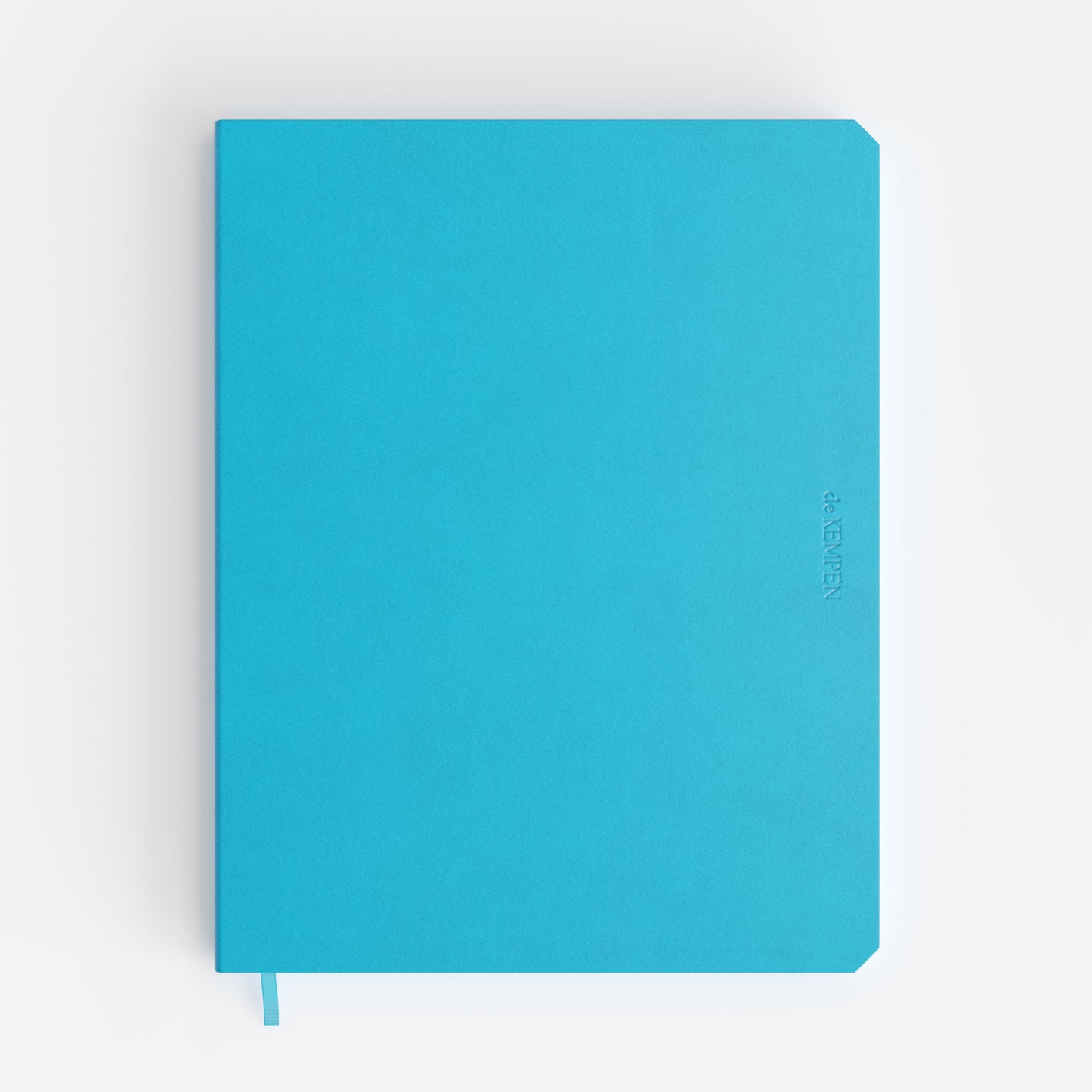 De KEMPEN - Notizbuch Limitless 171 x 220 mm, Linie 192 Seiten, 90 g, leuchtend blau