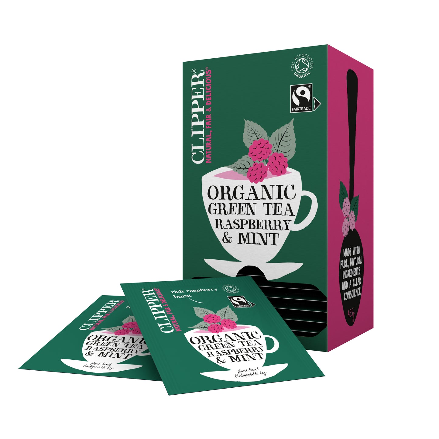 Clipper – Cranberry und Himbeere aus biologischem Anbau