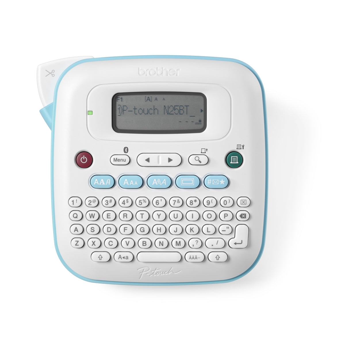 Brother - Etikettendrucker ptouch btag ptn25bt weiß | 3 Stück