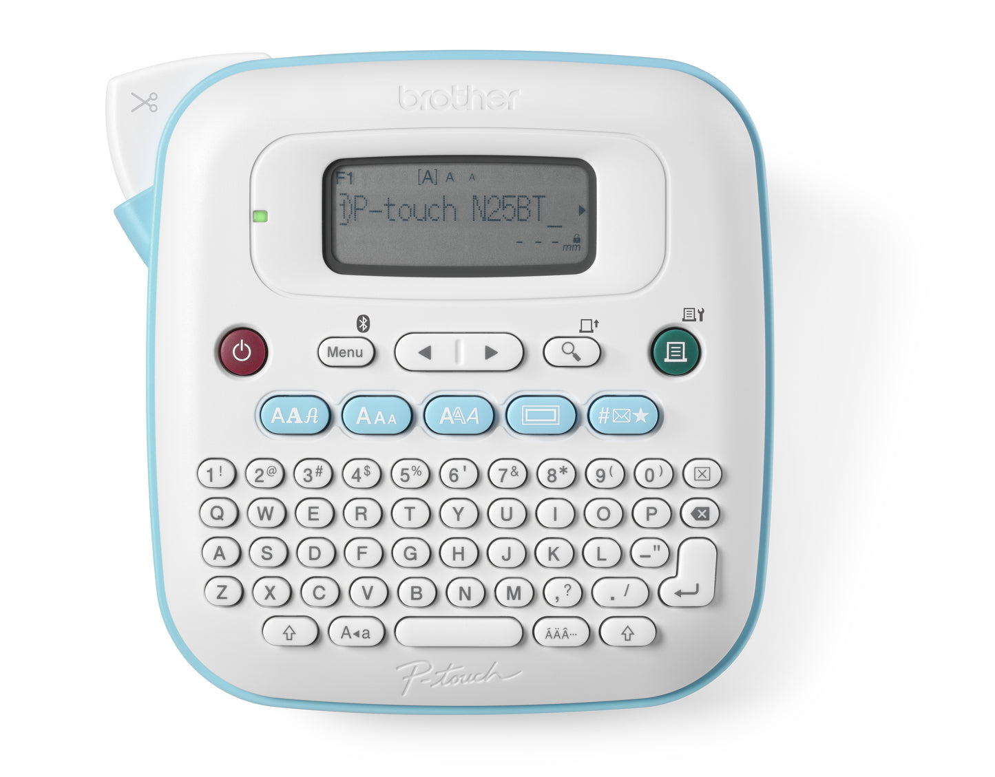 Brother - Etikettendrucker ptouch btag ptn25bt weiß