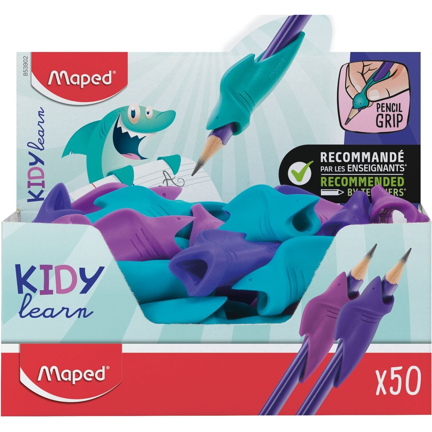 Maped - Fingergriff Kidy Learn Display 50 Stück