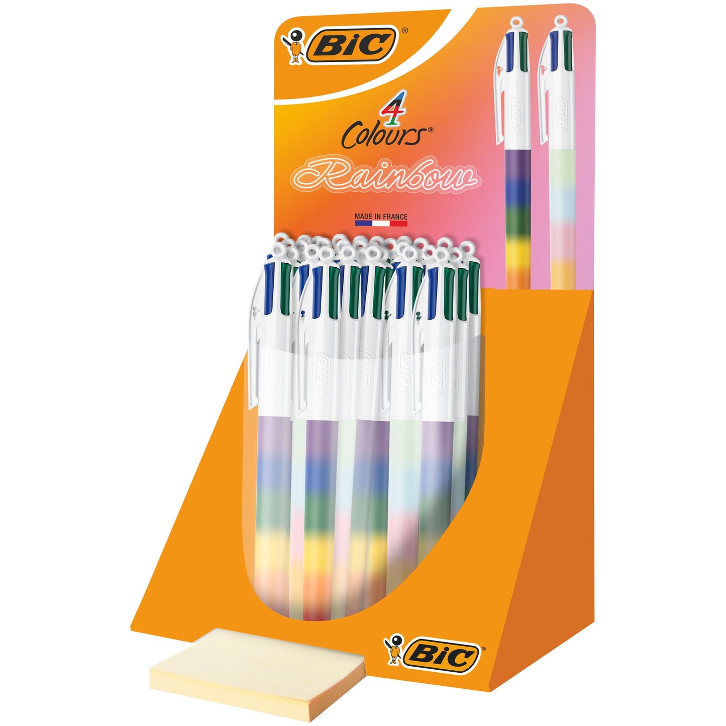 Bic - 4-Farben-Kugelschreiber Rainbow M sortiert