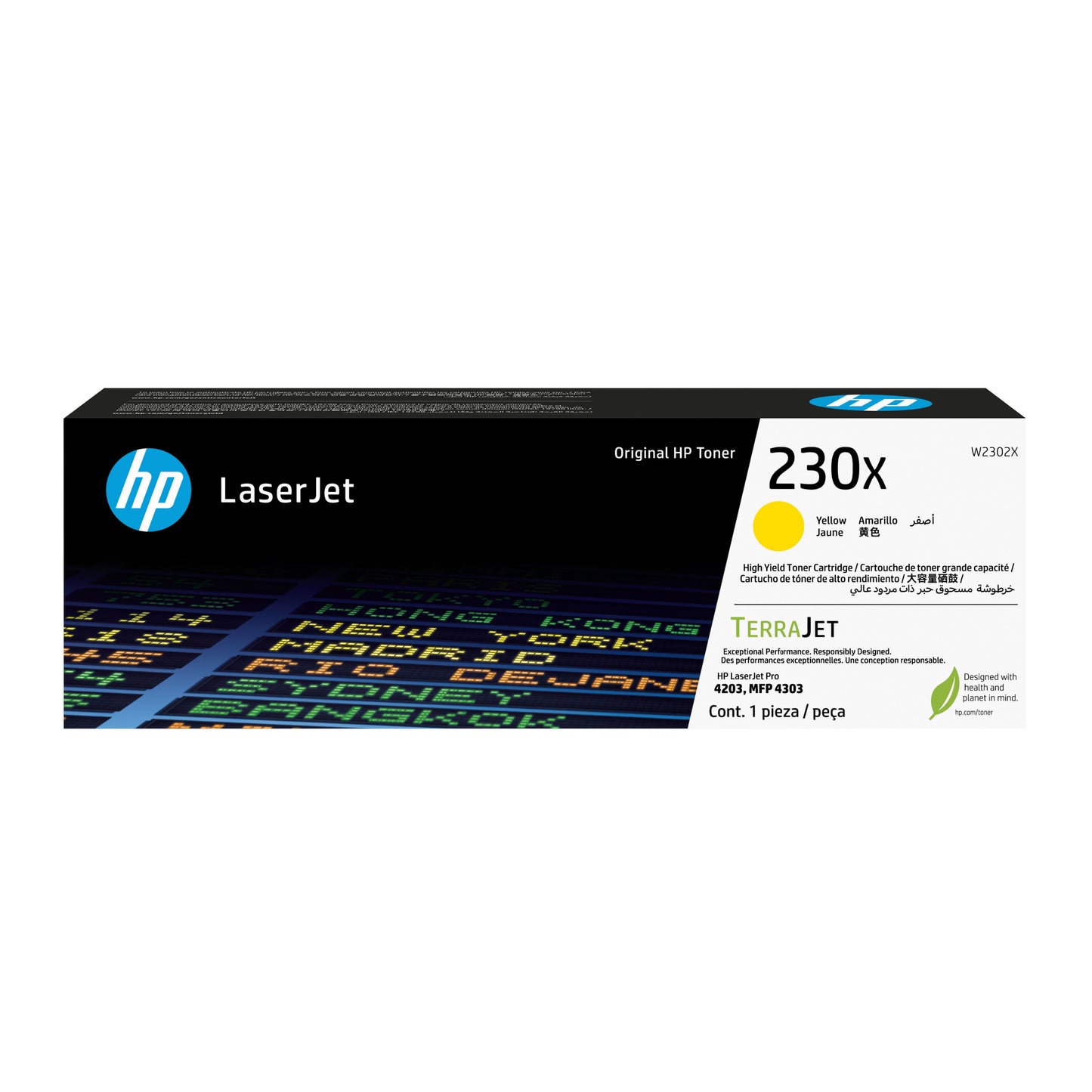 HP - Tonercartridge w2302x 230x geel