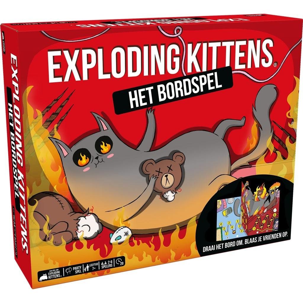 Asmodee - Exploding kittens het bordspel