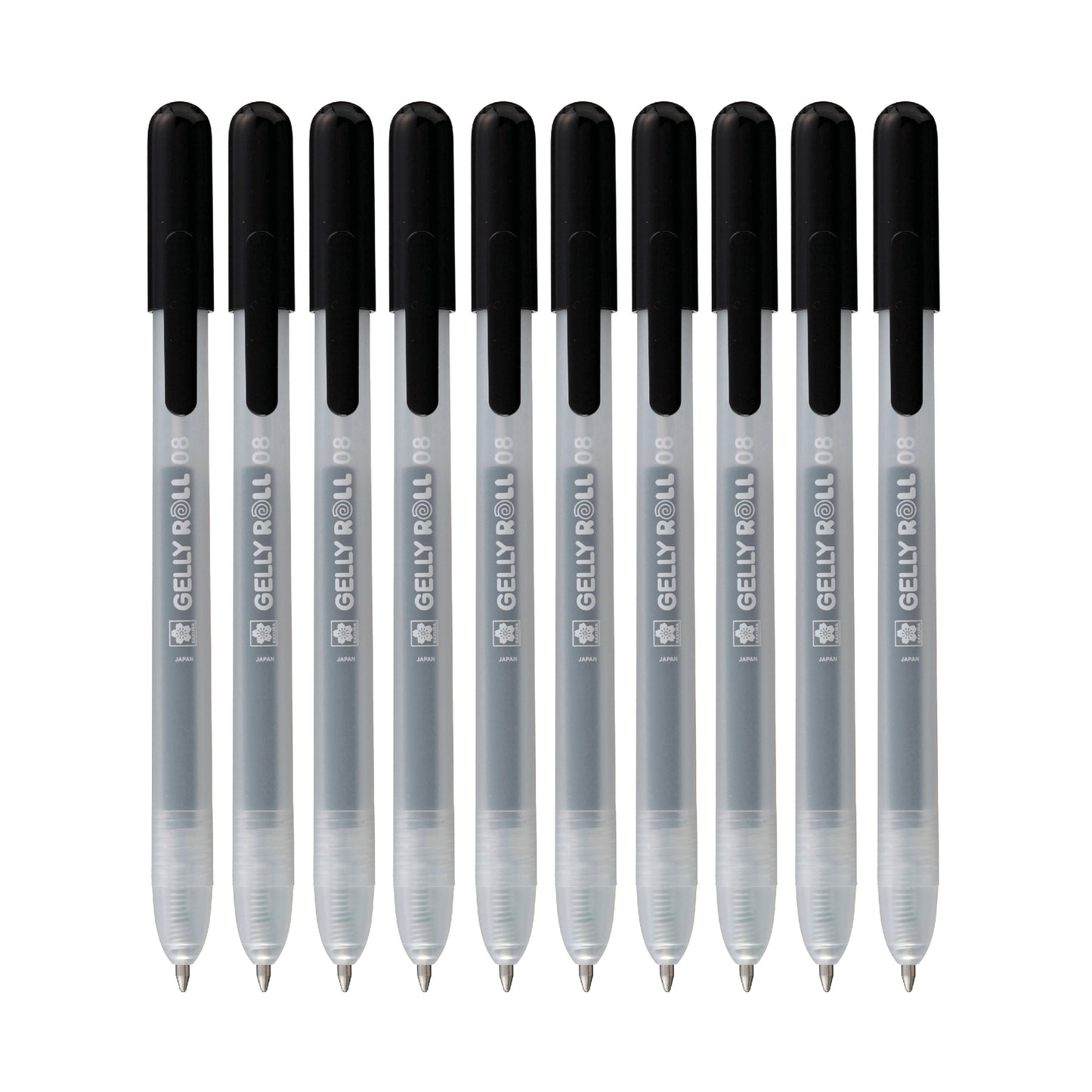 Sakura - Gel Writer Gelly Roll Classic 10 Stück schwarz | 6 Stück
