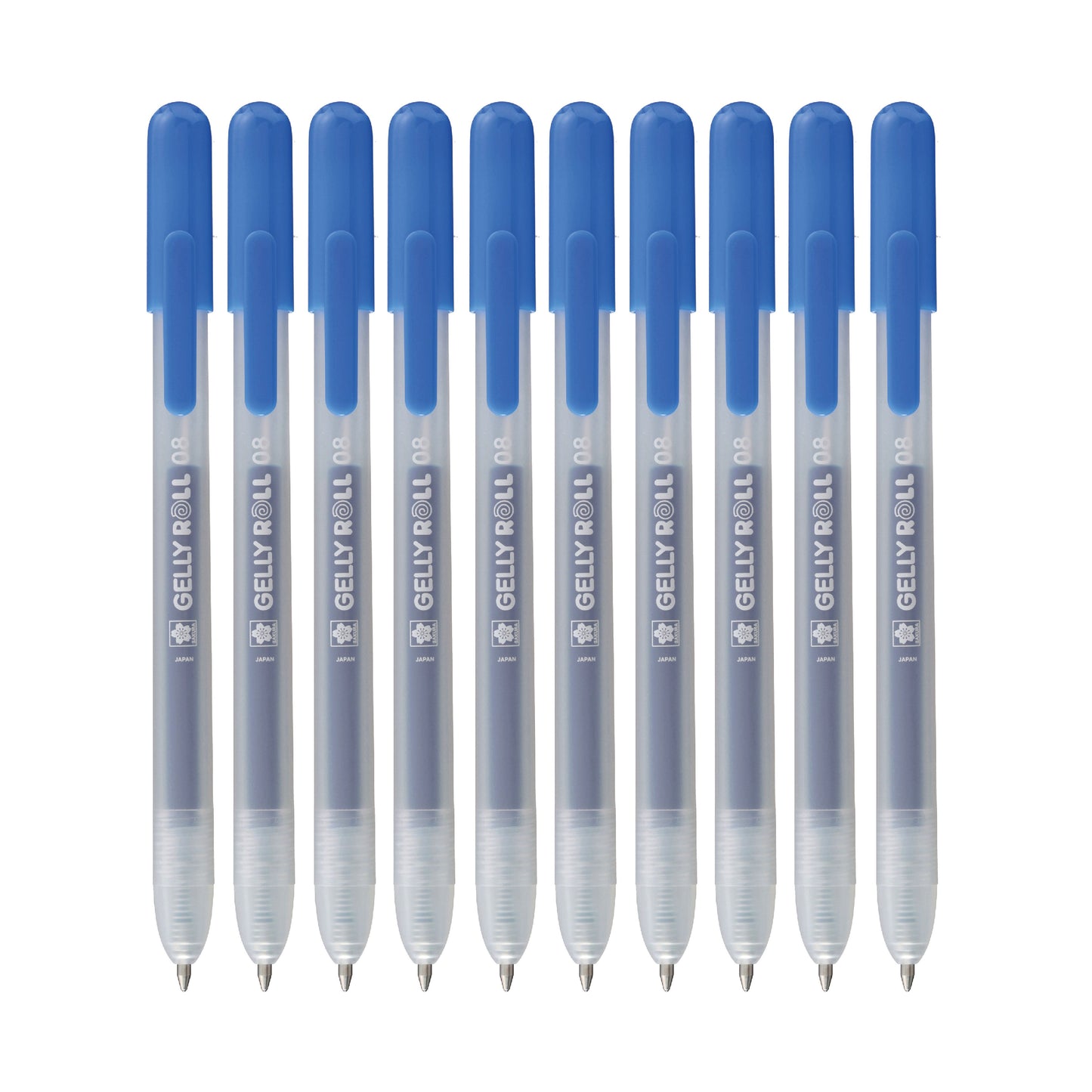 Sakura - Gel Writer Gelly Roll Classic 10 Stück blau | 6 Stück