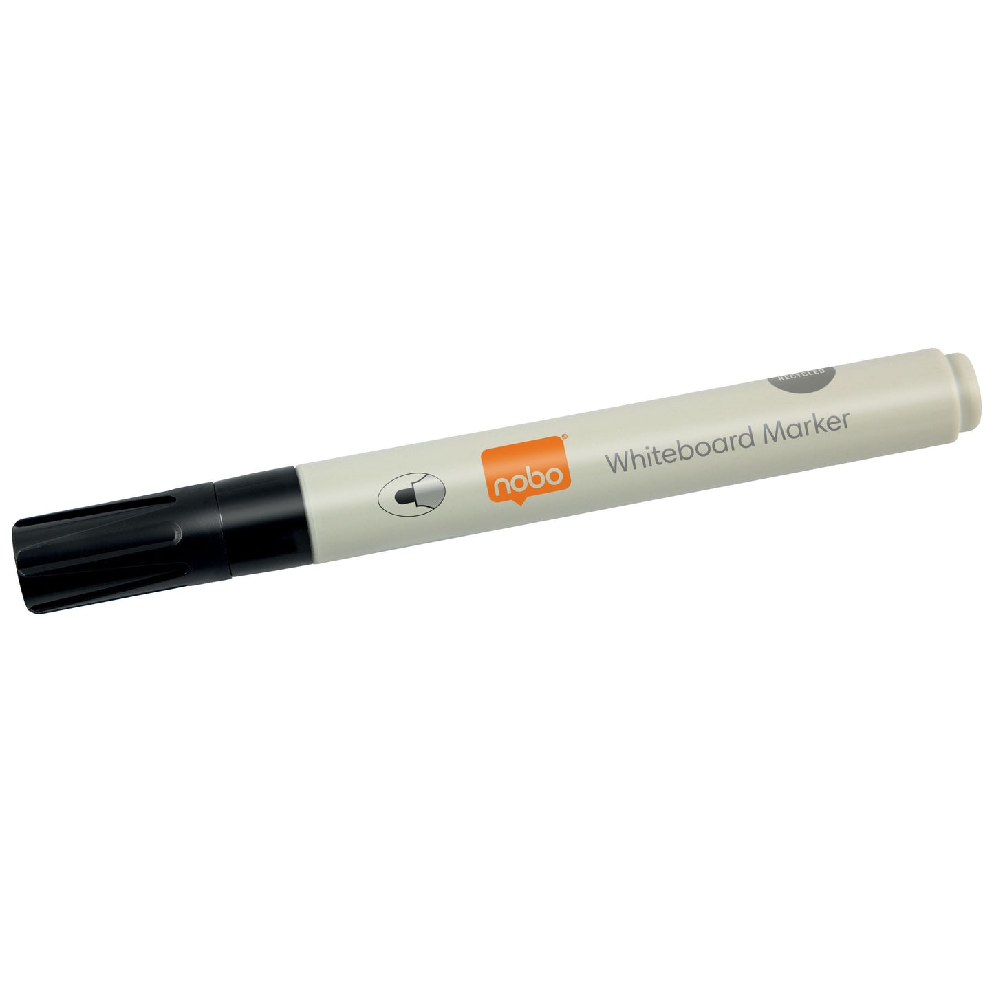 Nobo - Whiteboardmarker rund schwarz 3mm