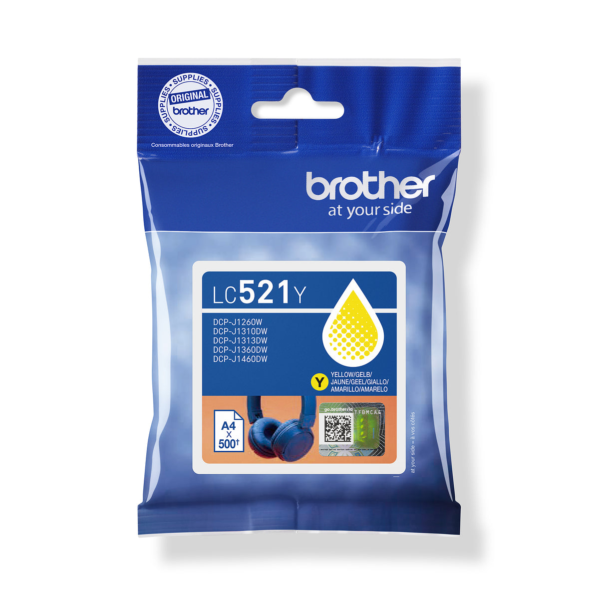 Brother - Inktcartridge lc-527y geel | 5 stuks