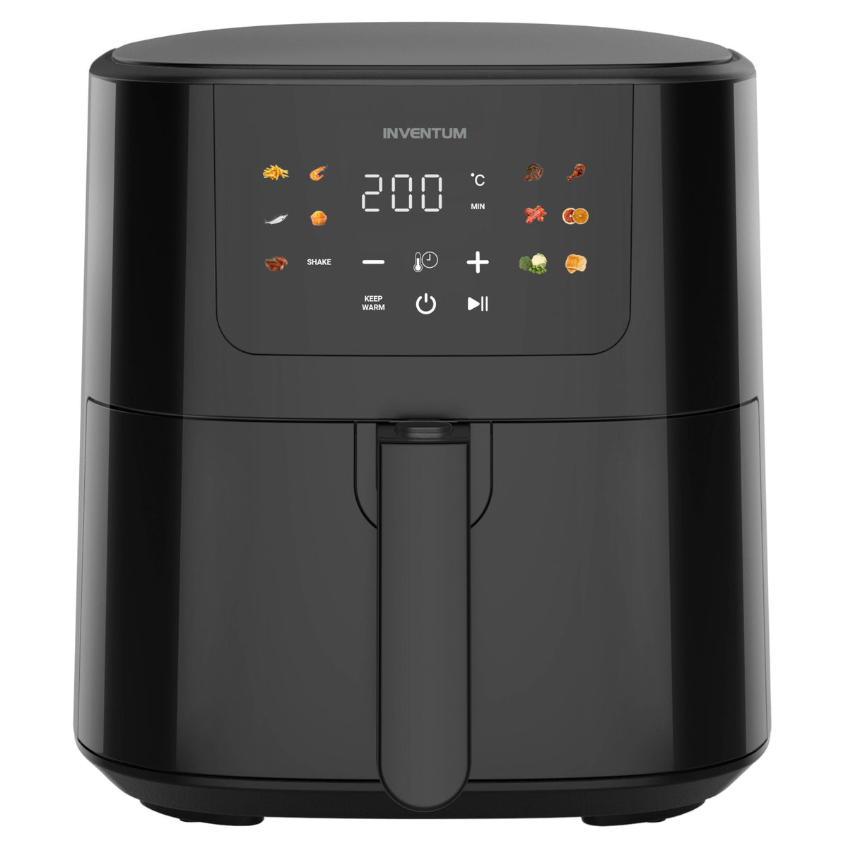 Inventum - Airfryer 5 Liter 1500 Watt schwarz