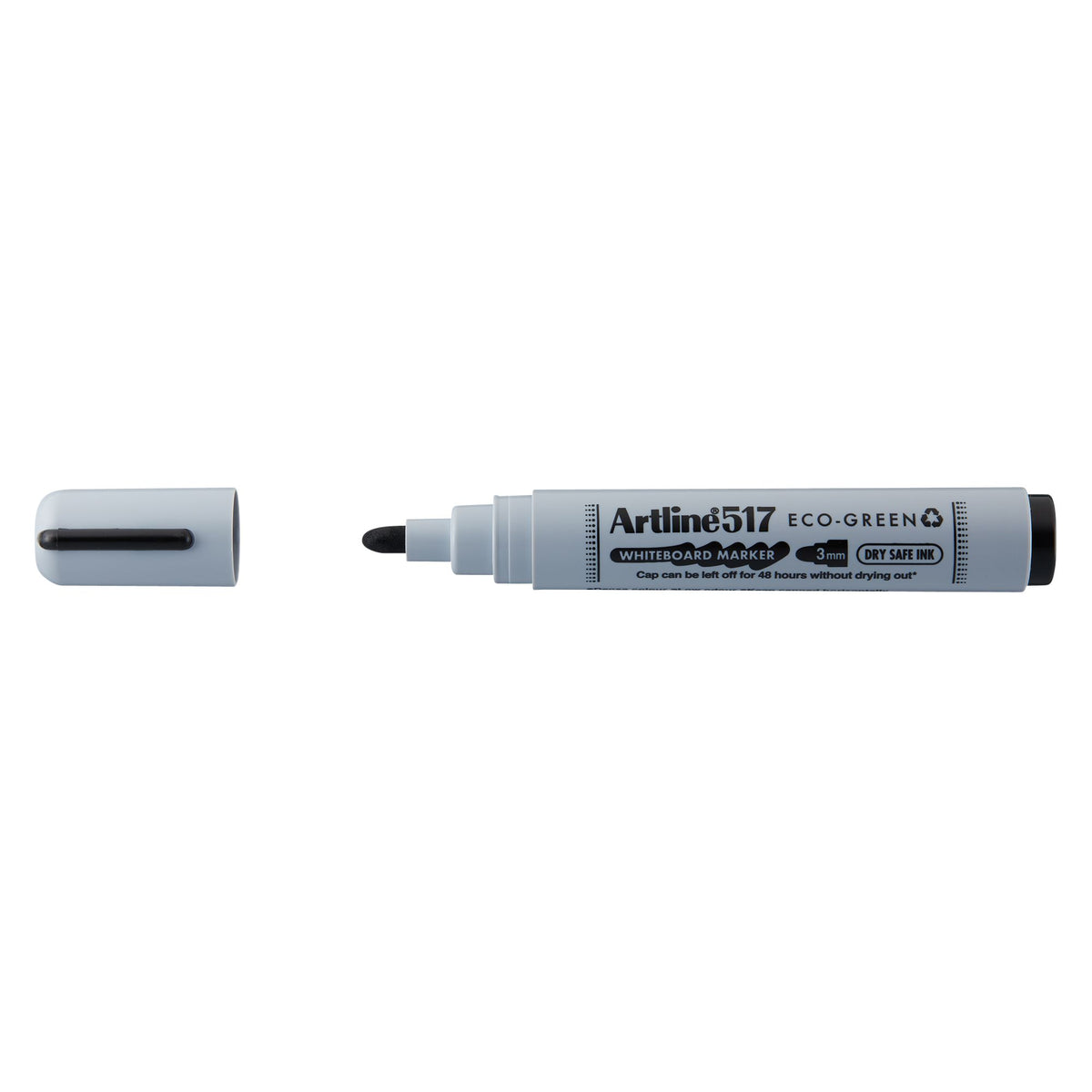 Artline - Whiteboardmarker 517 eco rund m schwarz