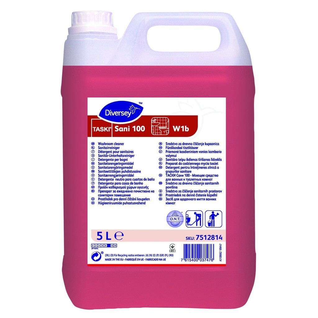 Taski - Sanitairreiniger sani 100 w1b 5 liter | 2 stuks