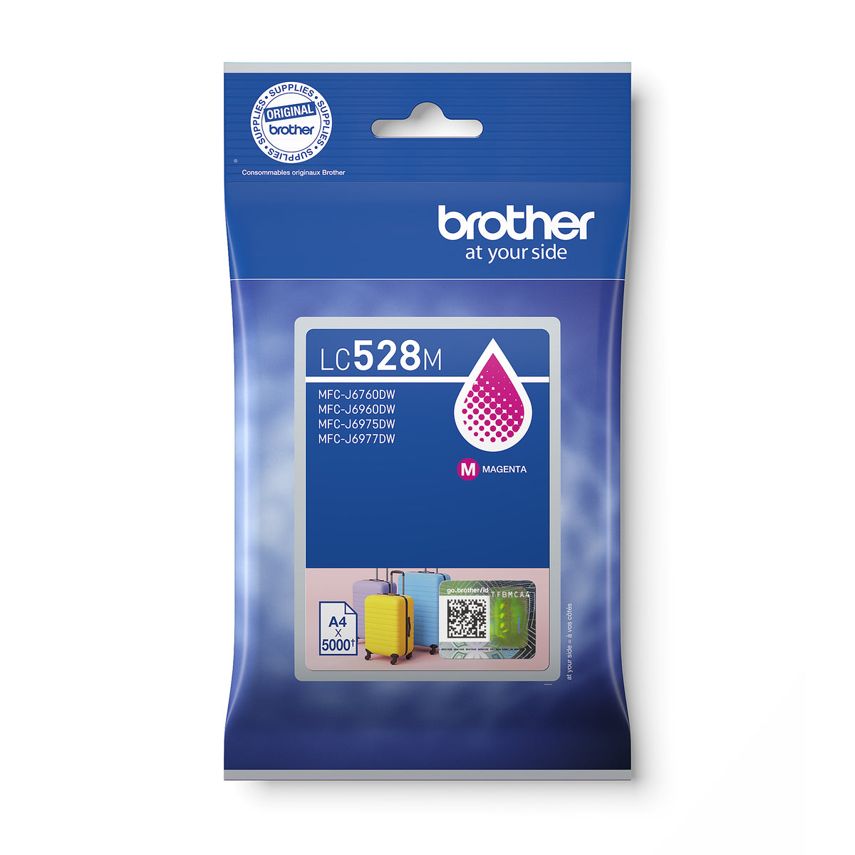 Brother - Inktcartridge lc-528m rood | 5 stuks
