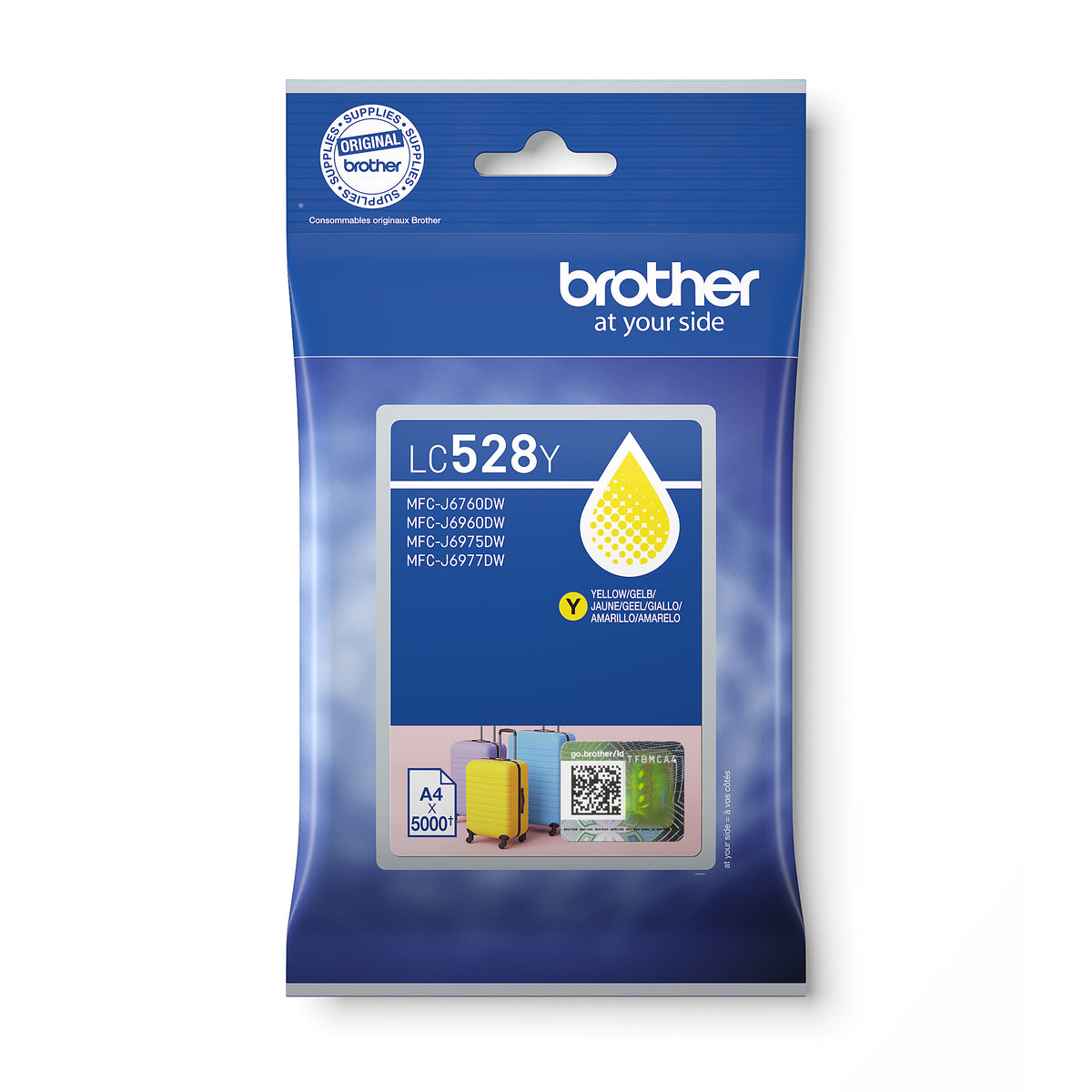 Brother - Inktcartridge lc-528y geel | 5 stuks
