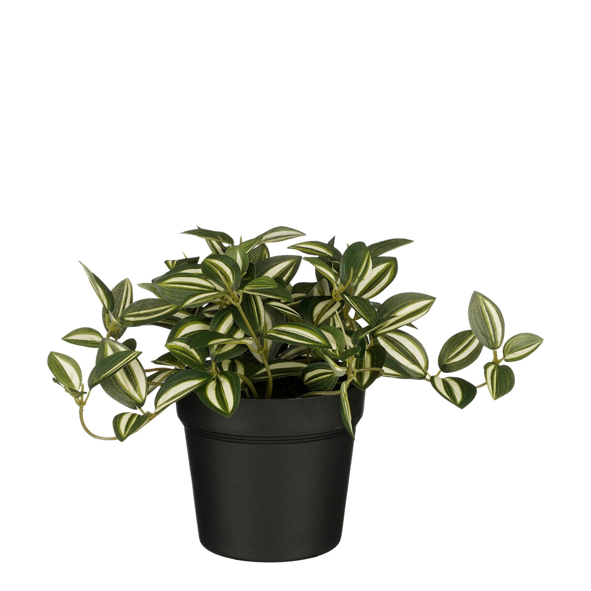 Mica Decorations - Kunstplant mica tradescantia in pot groen