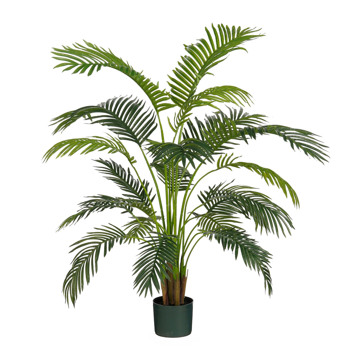 Mica Decorations - Kunstplant mica areca palm in pot groen