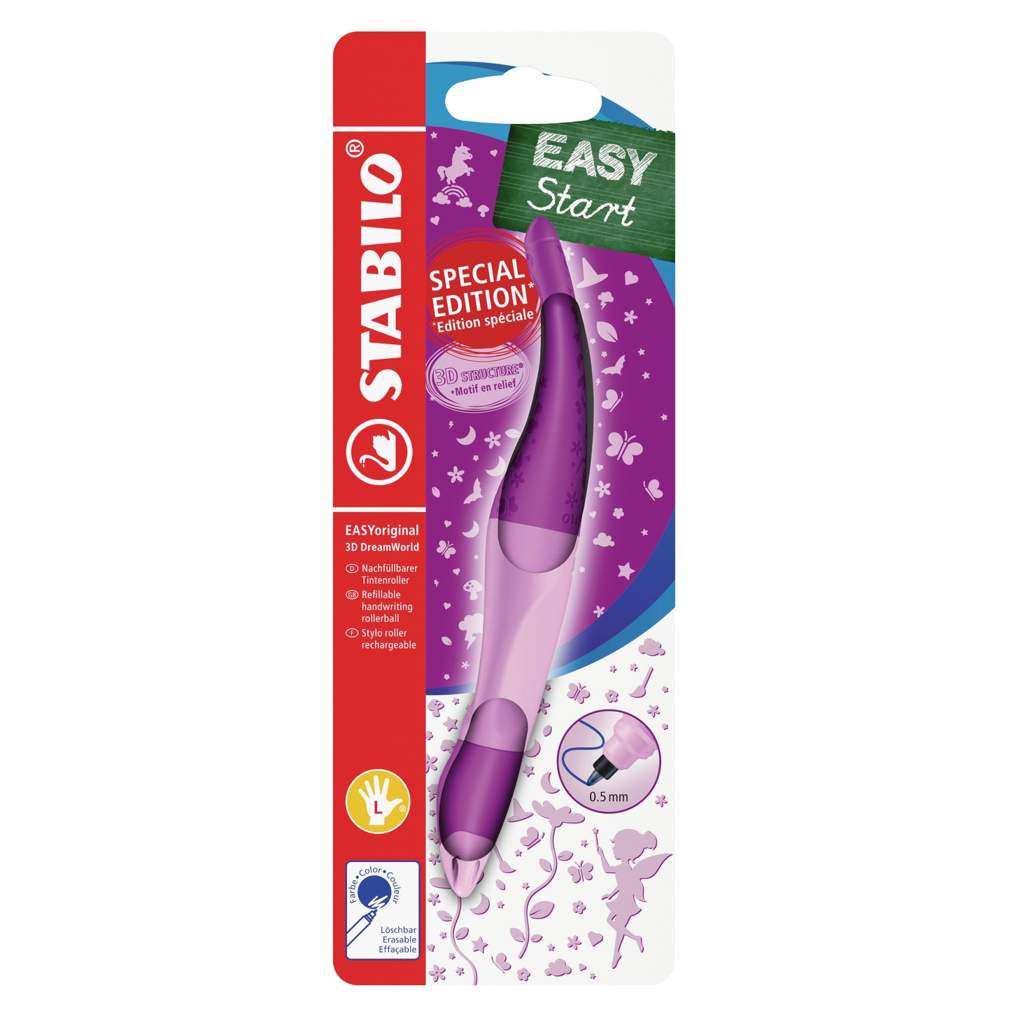 Stabilo - Rollerpen easyoriginal 3d dreamw lh m rz