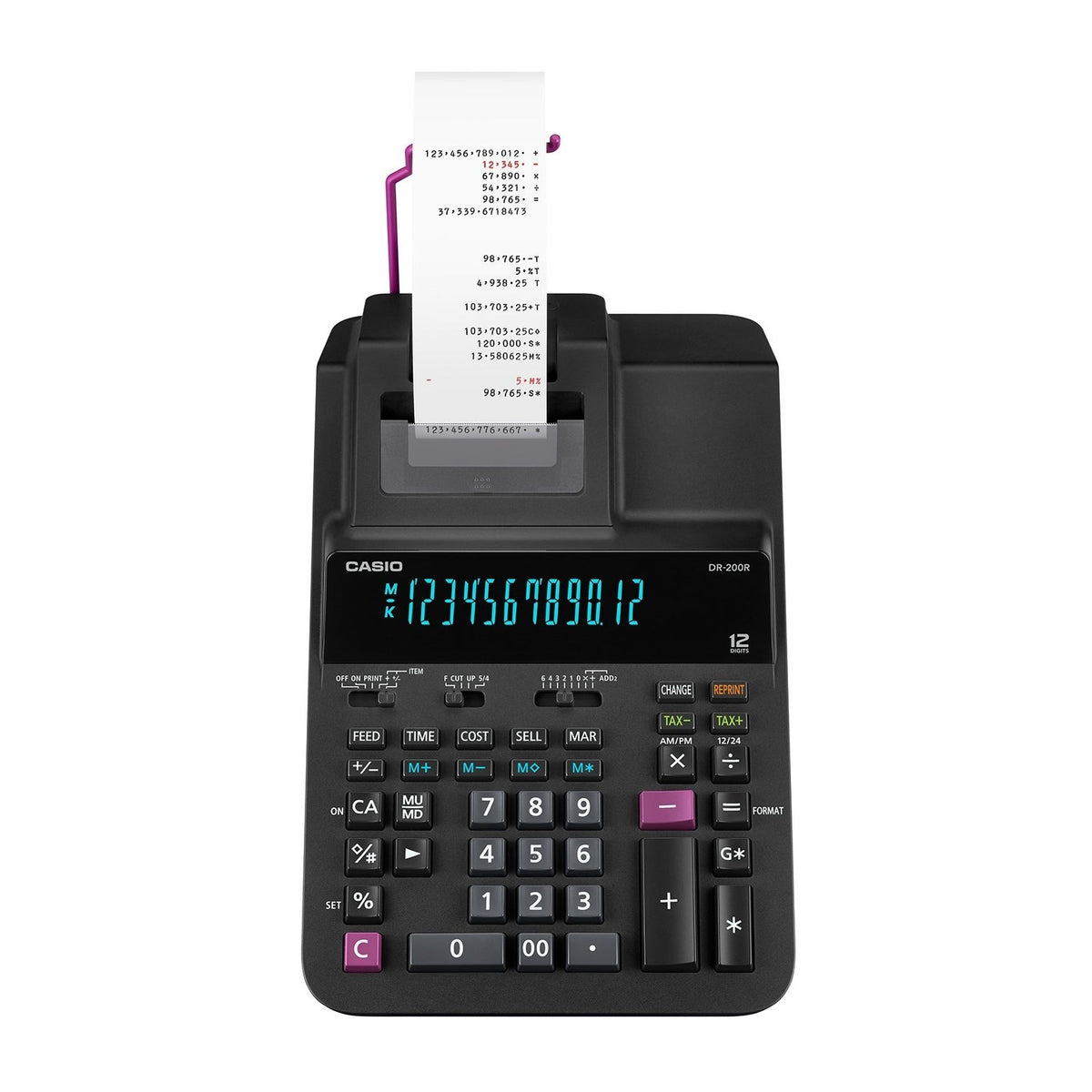 Casio - Rekenmachine dr-200r