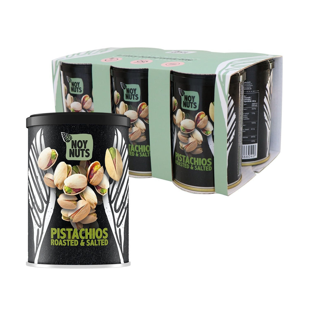 NoyNuts - Pistache roasted and salted blik 125g | 6 stuks