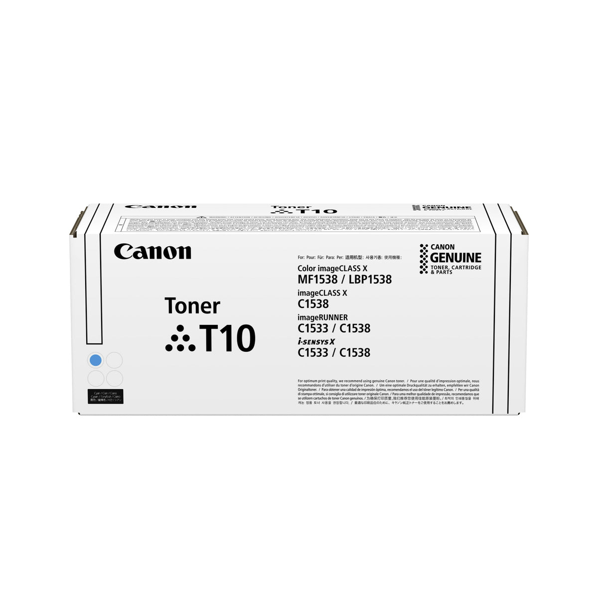 Canon - Tonercartridge t10 blauw
