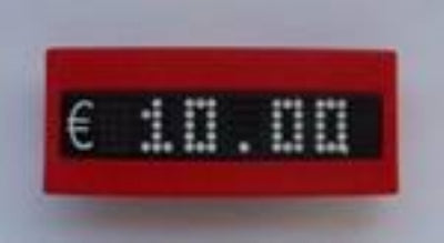 Klika - Omranding ROOD voor prijsmodule 10 stuks