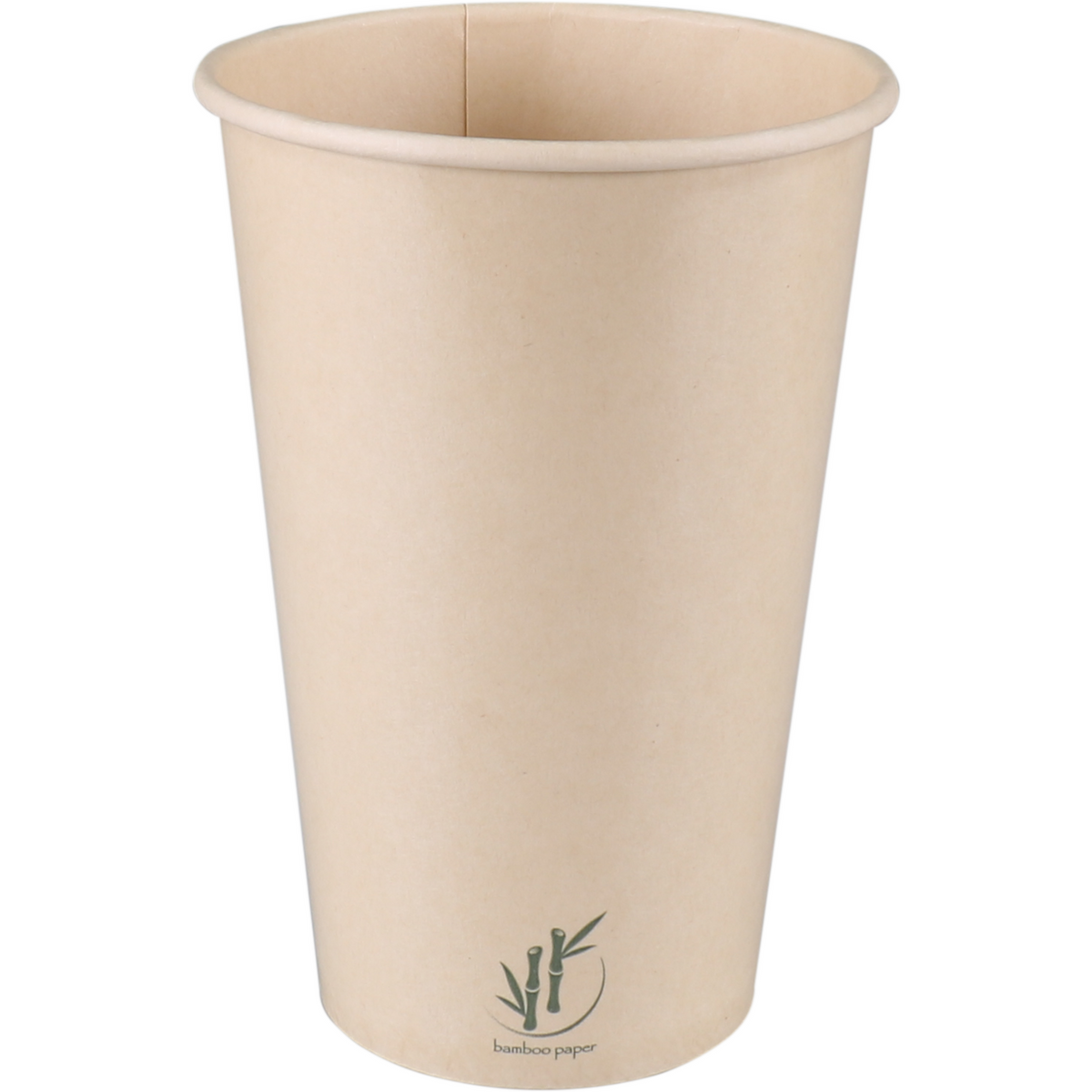 Depa - | Milkshakebeker | Bamboepapier + PE | 400ml | 16oz | Ø90mm | lichtbruin | 1000 stuks