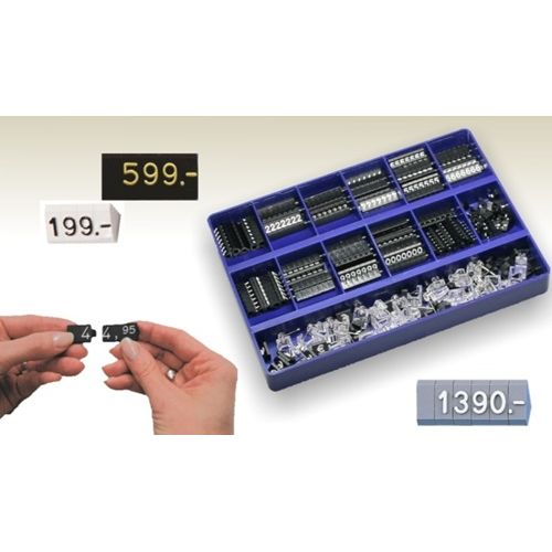 Klika - Preiskassette Compact Mini 1305 Schwarzgold