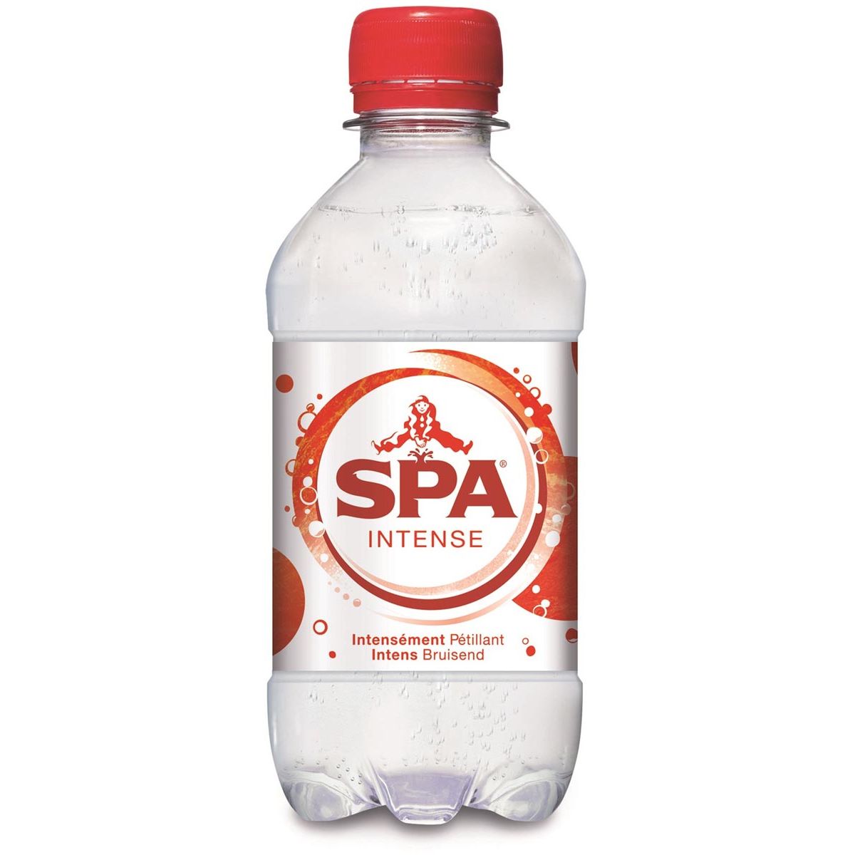 Spa Intense - Wasser, 33 cl Flasche, 24er Packung