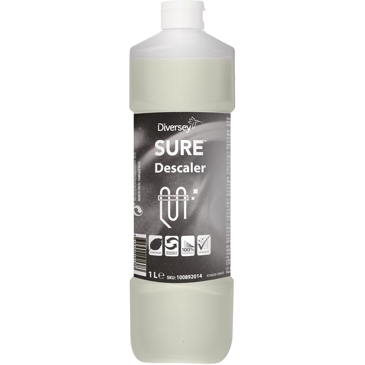 Diversey - Sure Entkalker, 1 Liter Flasche