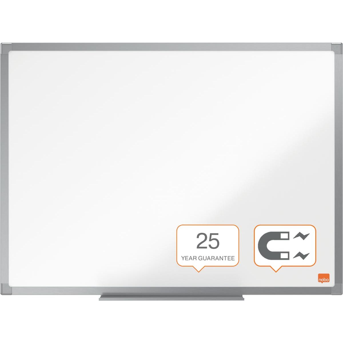 Nobo - Essence Whiteboard, Emaille, magnetisch, 45 x 60 cm