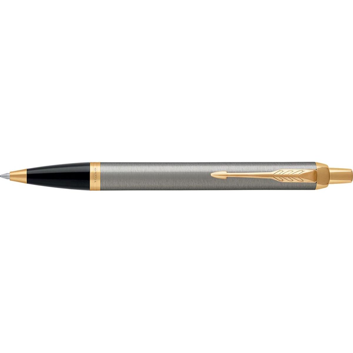 Parker - Kugelschreiber IM gebürstetes Metall GT mittel