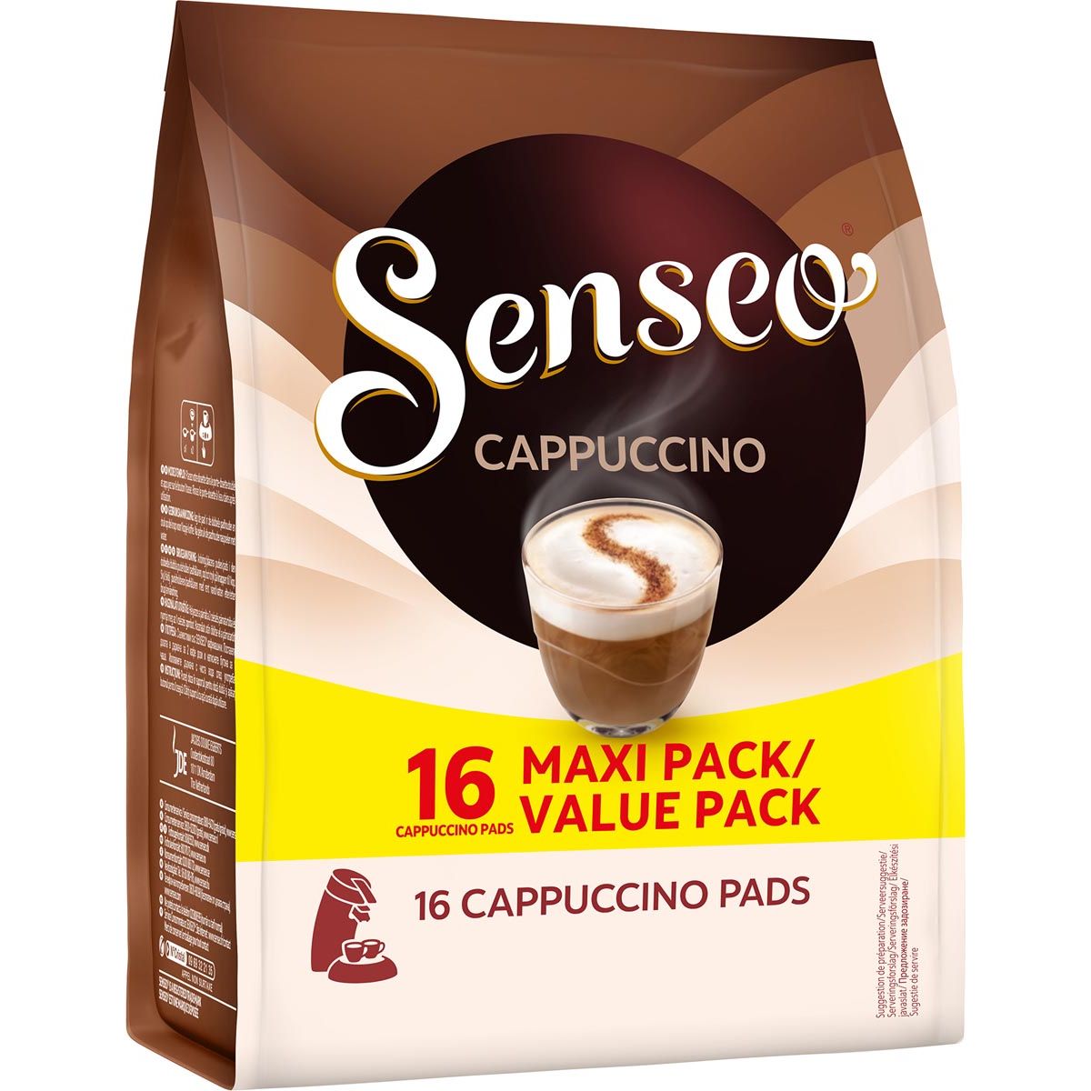 Douwe Egberts - O Cappuccino, Beutel mit 16 Kaffeepads