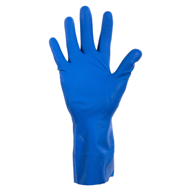 ComFort - Handschoen | Rubber | huishoudhandschoen | XL | blauw | 144 stuks