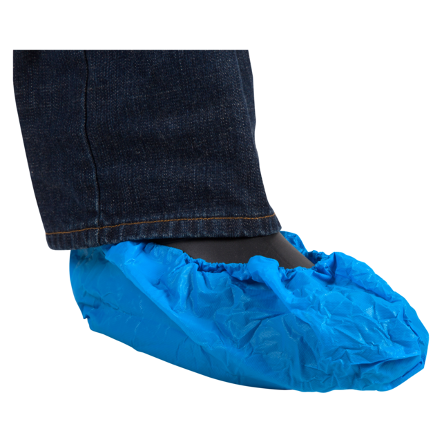 ComFort - Schoenovertrek | LDPE | 15x41cm | 70my | blauw | 1000 stuks