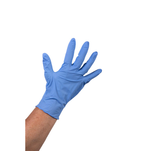 Bodyguards - Handschoen | Nitril | ongepoederd | S | 5gr | blauw | 1000 stuks