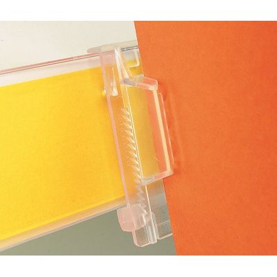 Klika - Schapclip klemt kaartje op scanprofiel