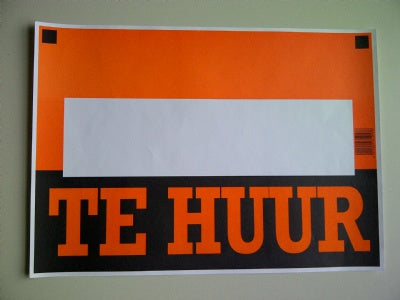 Klika - Poster zu vermieten, Größe 36 x 25 cm, 90 Stück