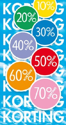 Klika - Fensterkarten-Thema 10 % bis 70 % RABATT 20 Stück